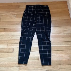 Nordstrom high waist plaid leggings